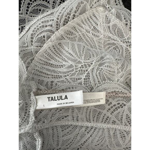 Aritizia Talula Renfrew Lace Bralette, Gray, Size L, Like New Condition - Picture 4 of 6